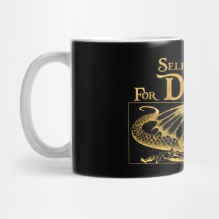 Self Defense for Dragons (Gold) Mug